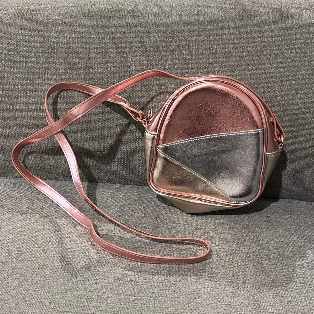 Metallic Multi-Color Women's Crossbody Bag
